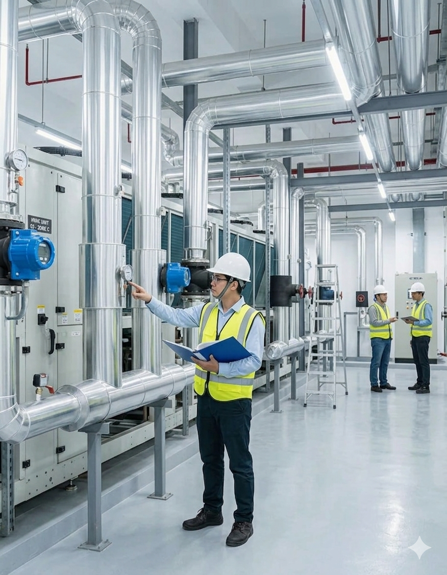 Asiamost engineering team on site